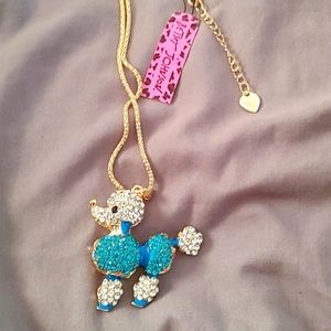 Betsey Johnson Dog Necklace
